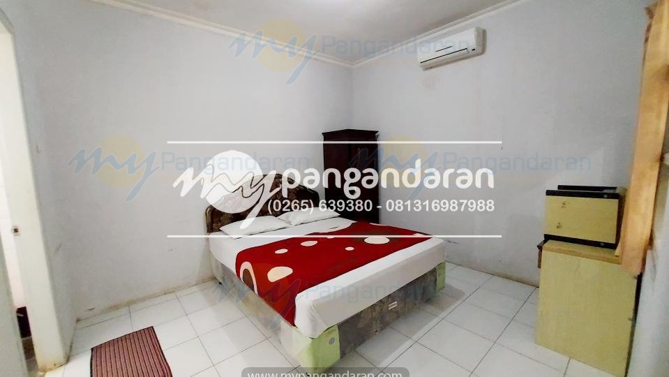   Tampilan Bungalow 2 kamar AC Pondok Mugibis Pangandaran