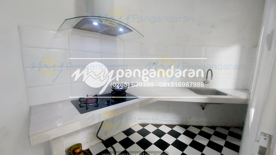     Tampilan Mini Kitchen Bungalow 3 Kamar AC Pondok Mugibis Pangandaran